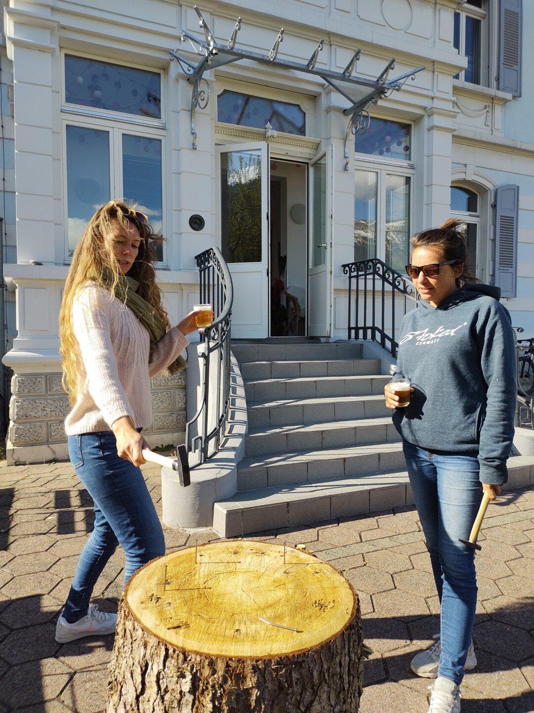 Eat at the Fondue Villa & play games in the Adventure Garden Interlaken