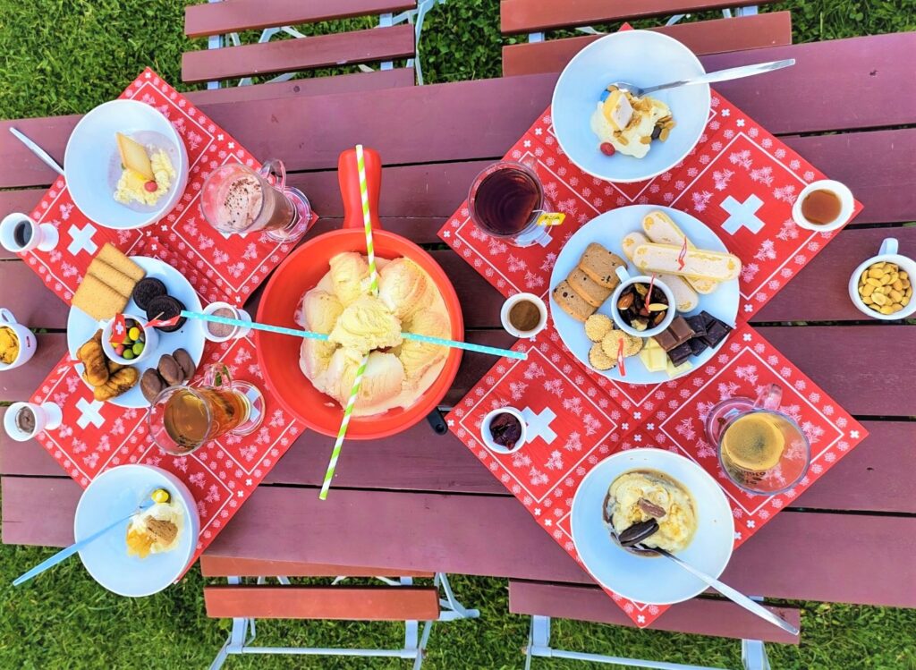 Menu Fondue Villa & Garden